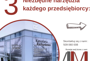 Poznaj 3 niezbędne narzędzia każdego przedsiębiorcy…