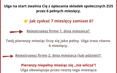 Jak zyskać z Ulgą na start ?